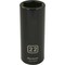 Dynamic 1/2" Drive Deep Socket, Black Phosphate, Tools 1/2" Drive 6 Point Metric, 22mm Deep Length D014222 - alternate 1